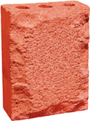 Rockface Sandblast - Super Red