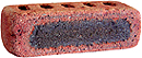 Lavender Color Cobble Clay Brick with Dark Clinker Shade