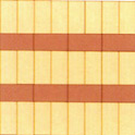 Stack bond is the most basic pattern and easiest to lay. It is only suitable for pedestrian use